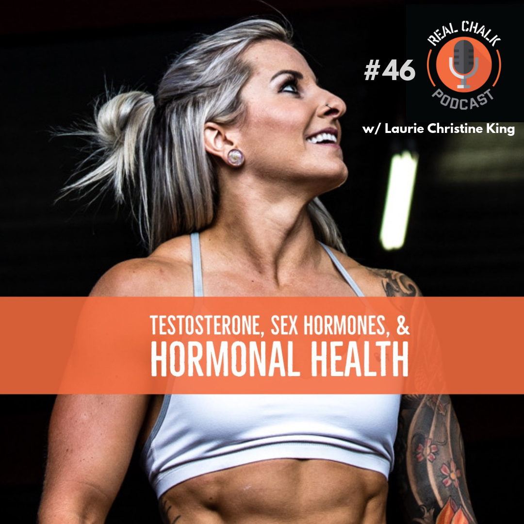 Testosterone, Sex Hormones & Hormonal Health w/ Laurie Christine King  — Real Chalk #46