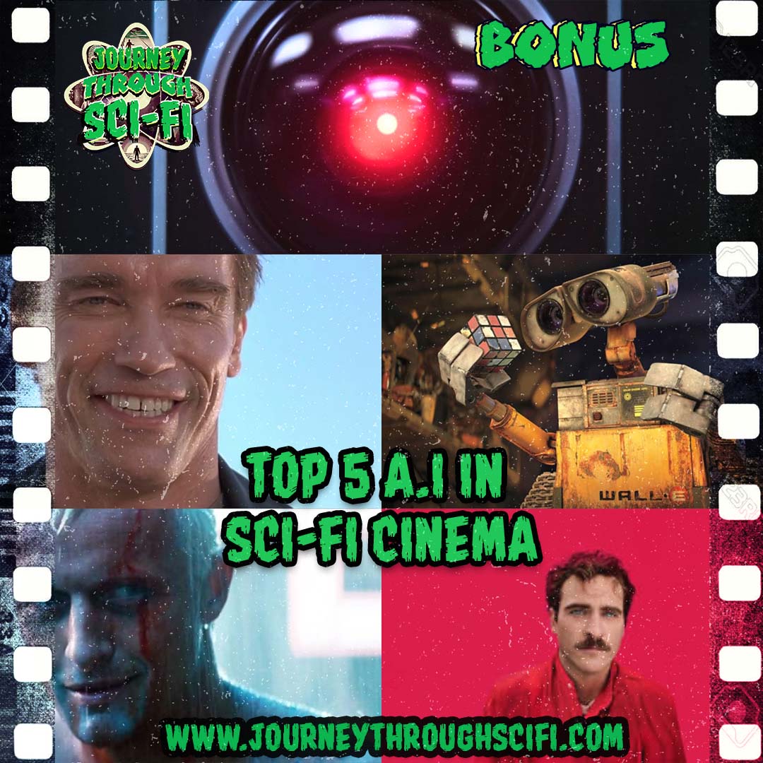 Top 5 A.I. in Sci-Fi - From HAL 9000 to Her (Who Else Made the List?)