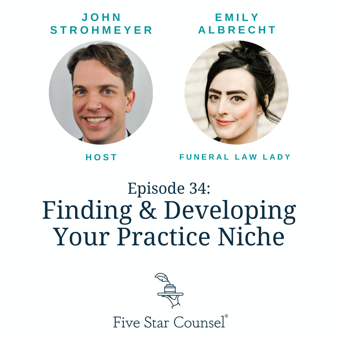 34. Finding & Developing Your Practice Niche w/ Emily Albrecht