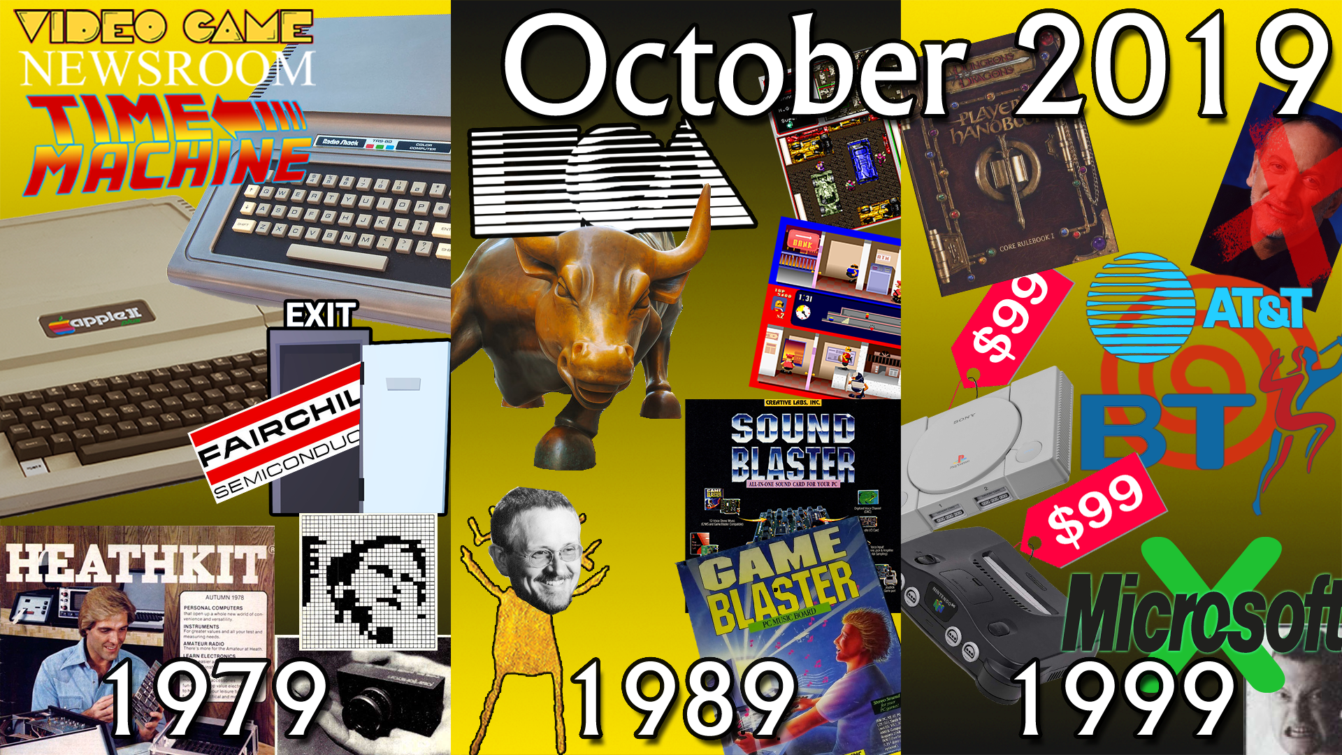 Video Game Newsroom Time Machine