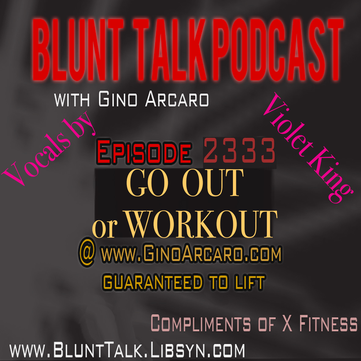 2333. Go out or workout.