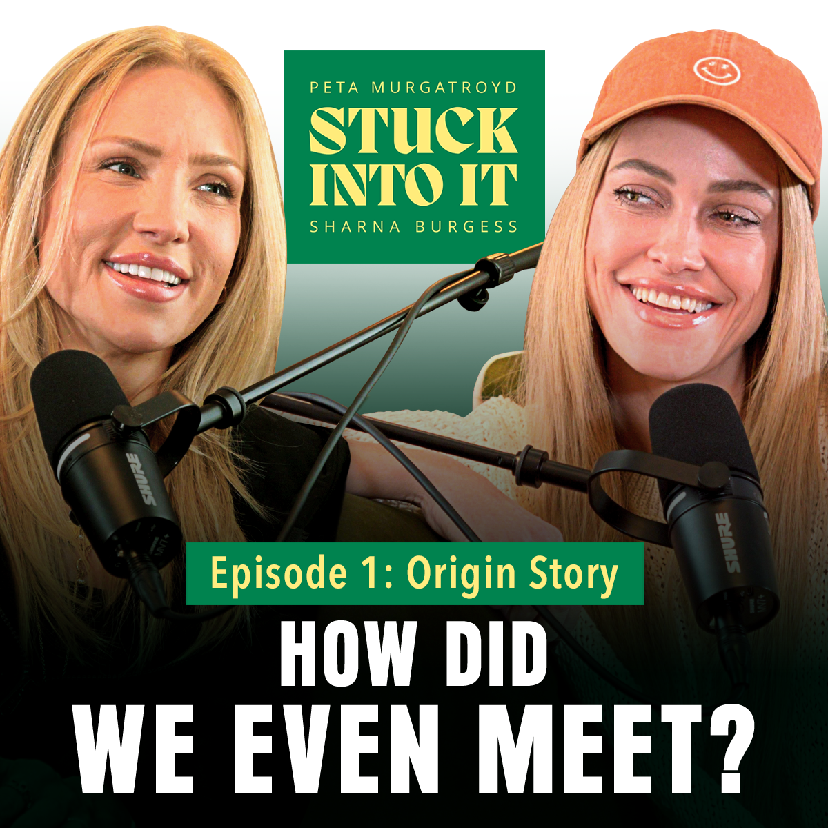 From Burn the Floor to Dancing With the Stars: Sharna & Peta Tell the Origin Story on our first episode of Stuck into it!