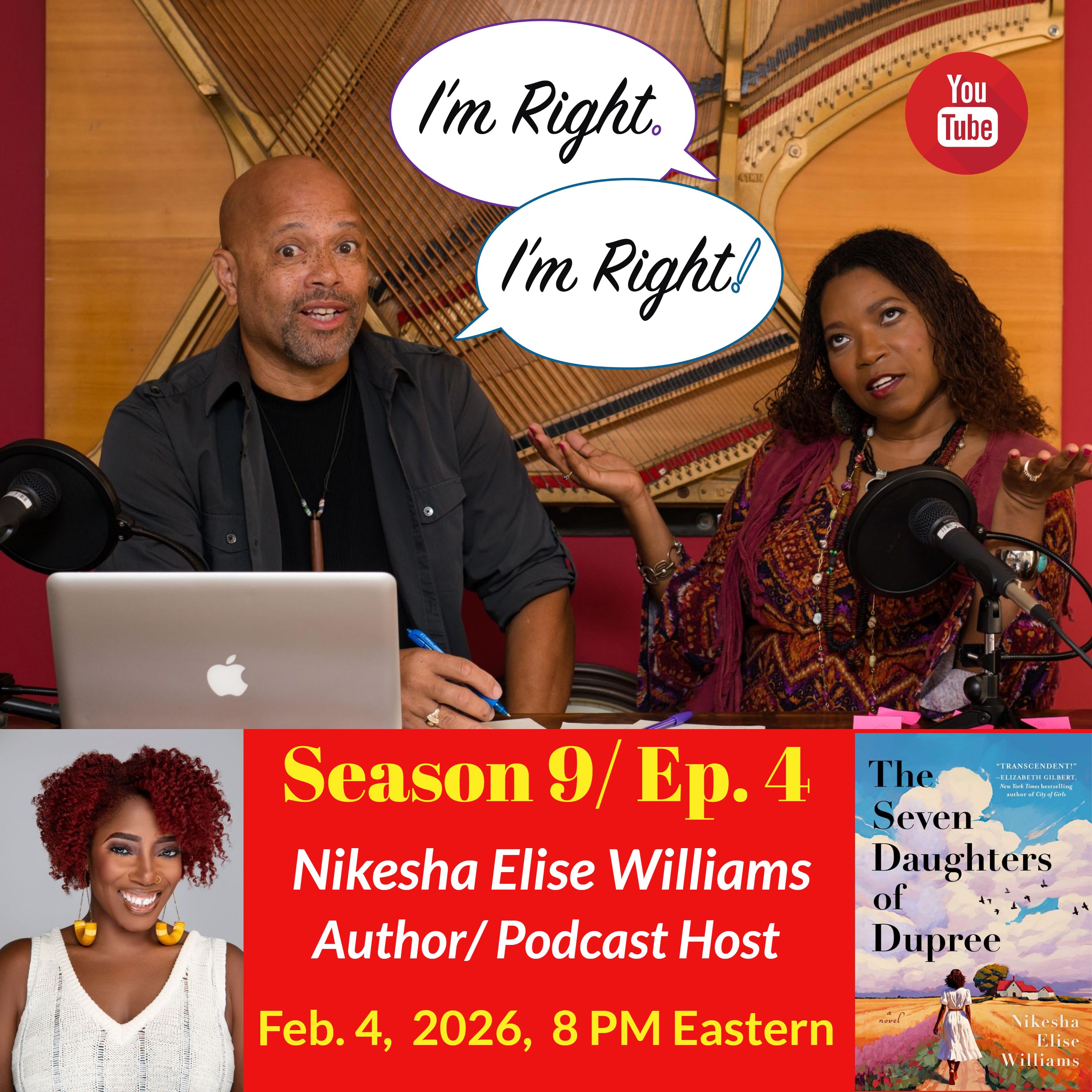 Season 9/ Ep. 4: Mothers, Daughters, & THE SEVEN DAUGHTERS OF DUPREE