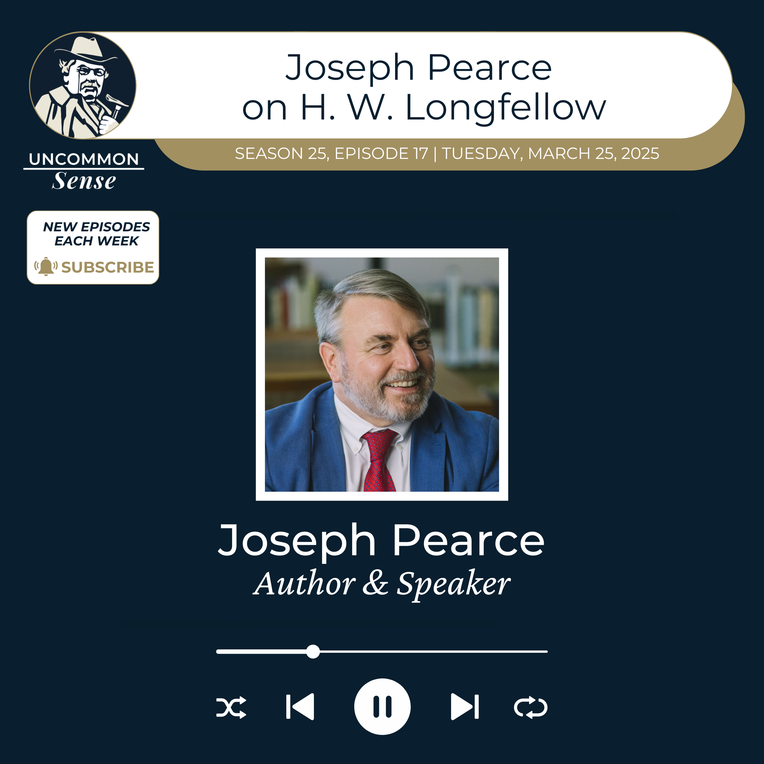 Joseph Pearce on Longfellow's "Evangeline" - Conference Preview!
