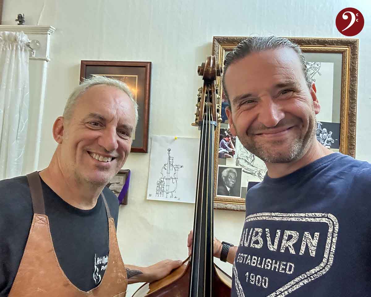 1008: Pete Lampe on building his own double basses