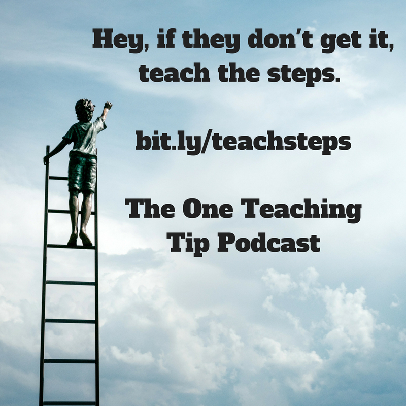 One Teaching Tip