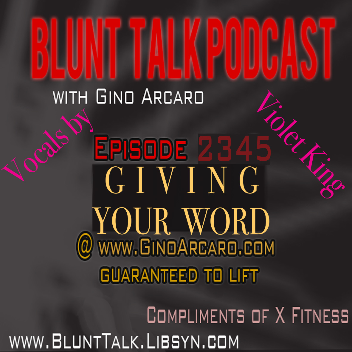 2345. Giving your word.