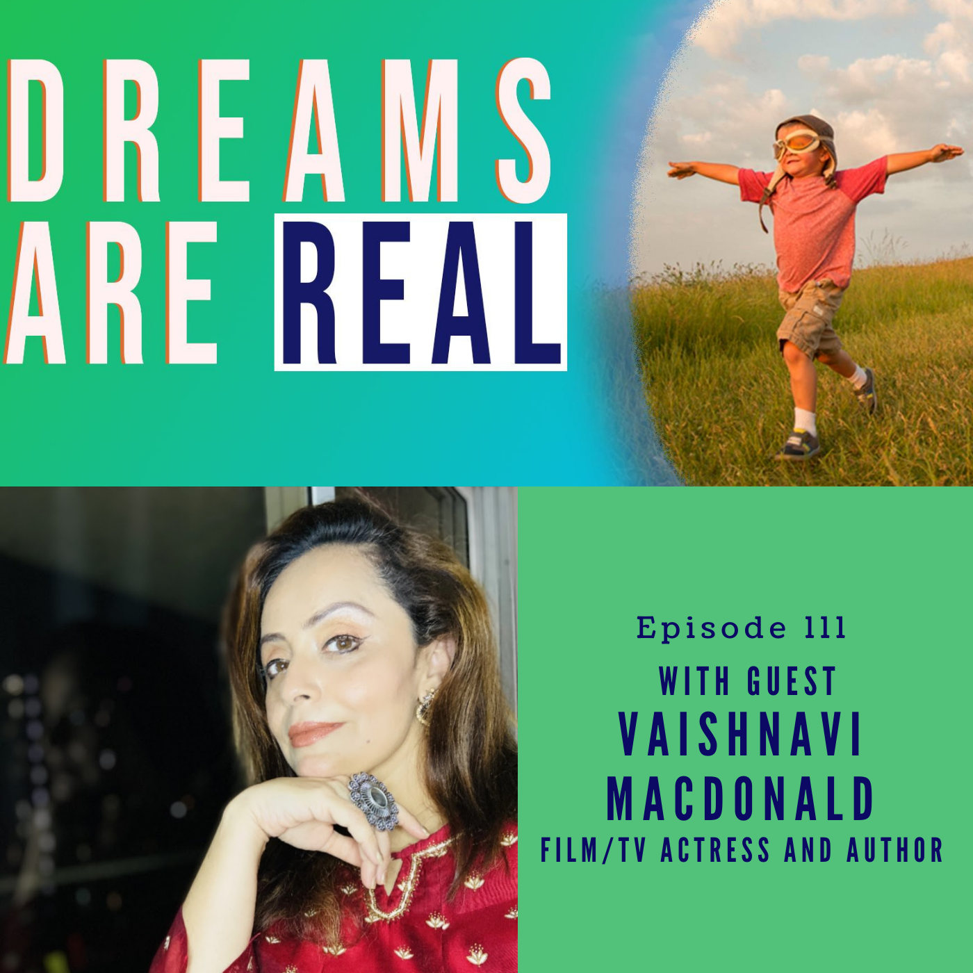 Ep 111: Stepping forward in faith with Film and TV Actress Vaishnavi MacDonald