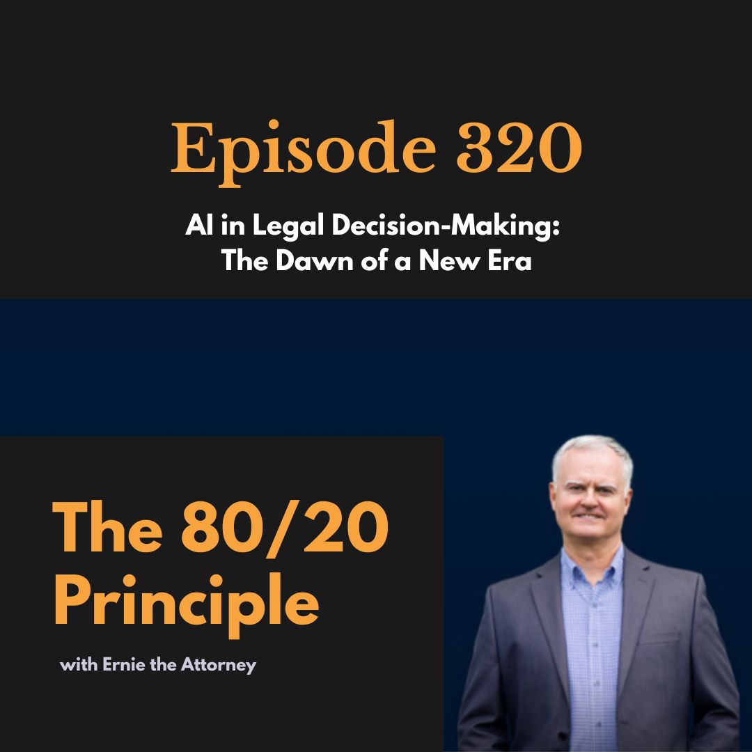 320: AI in Legal Decision-Making: The Dawn of a New Era
