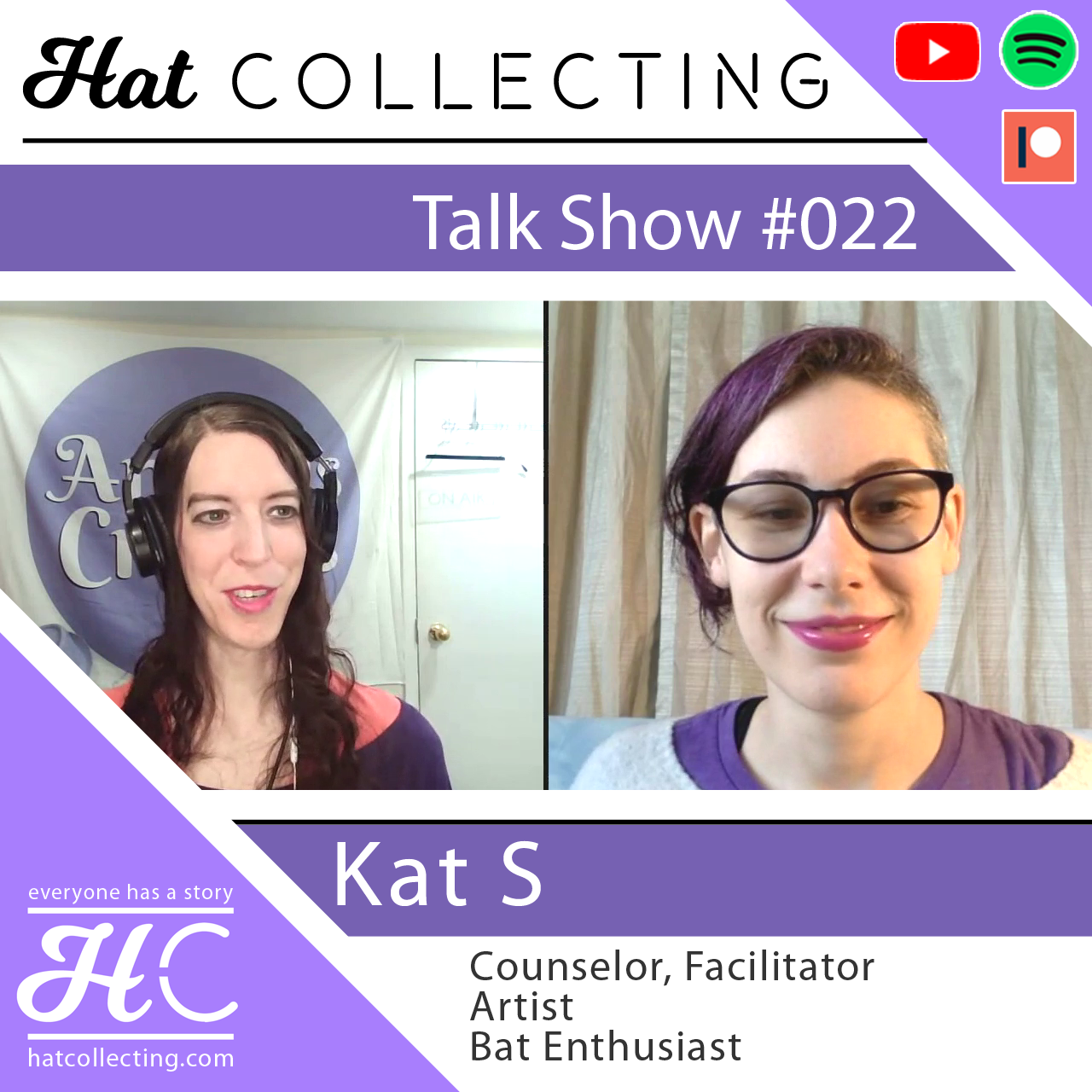 #022 Kat S (Counselor, Facilitator, Artist, Bat Enthusiast)