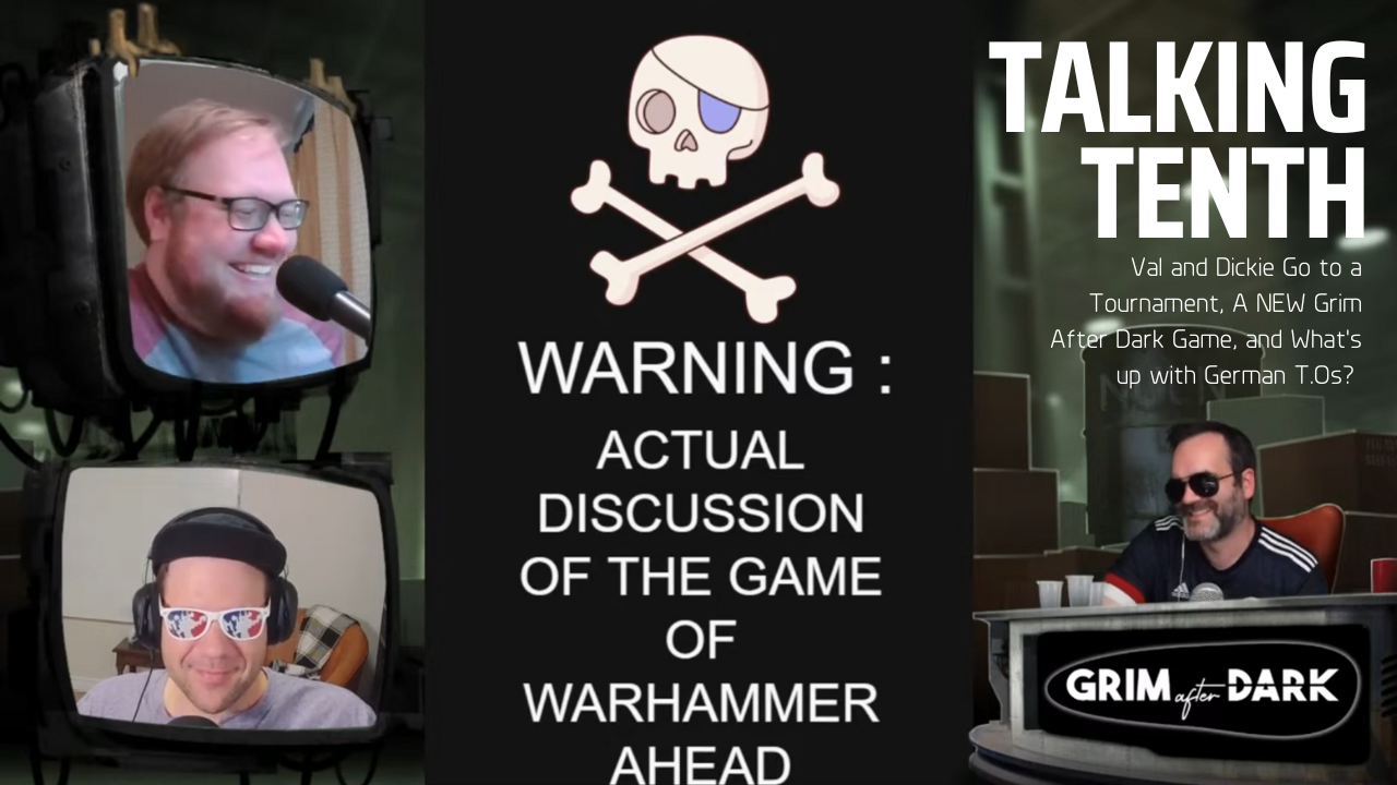 10th Edition 40k, Falcon Fiction and we play “Professional or 40k Professional” | Grim After Dark