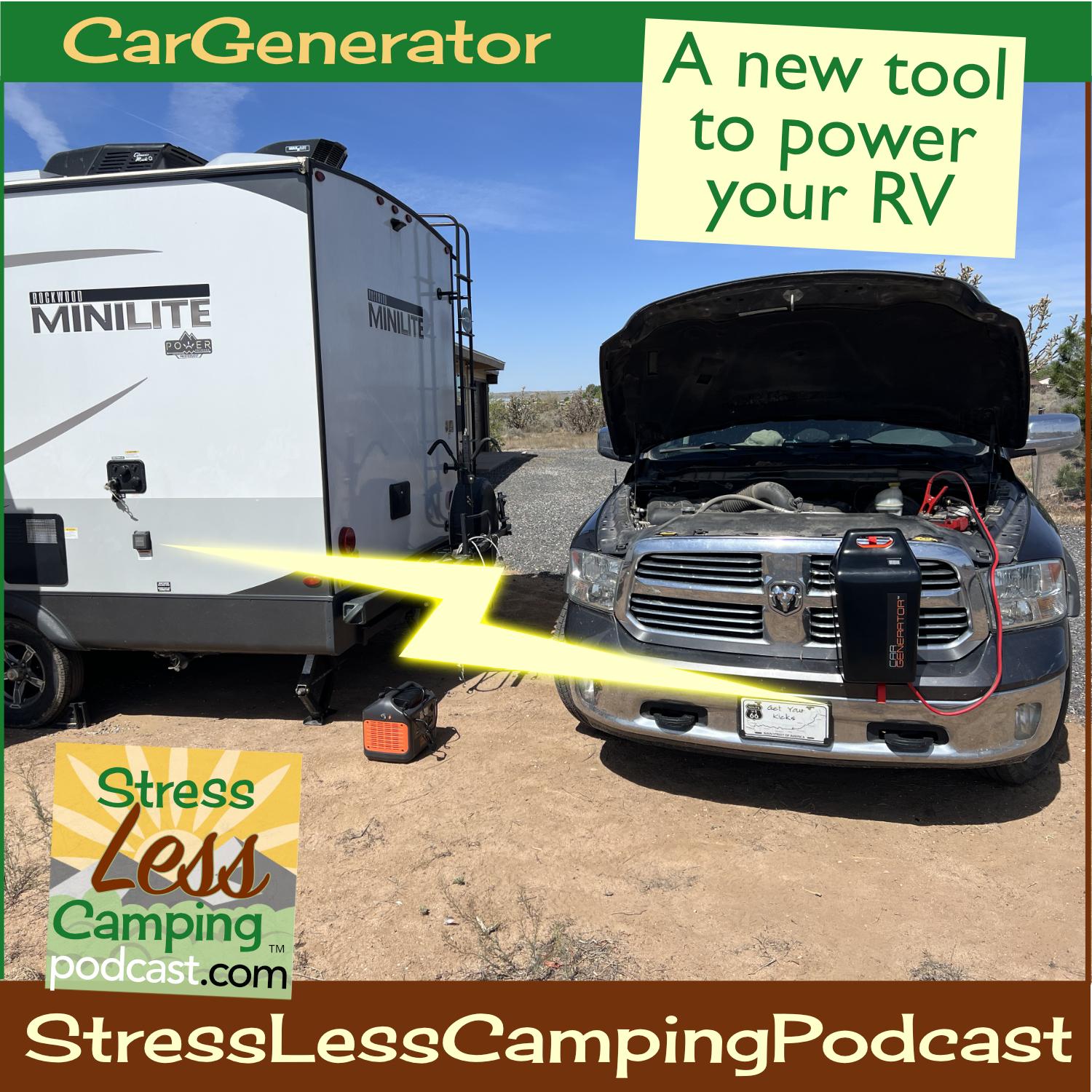 What is the CarGenerator and is it useful for RV boondocking?