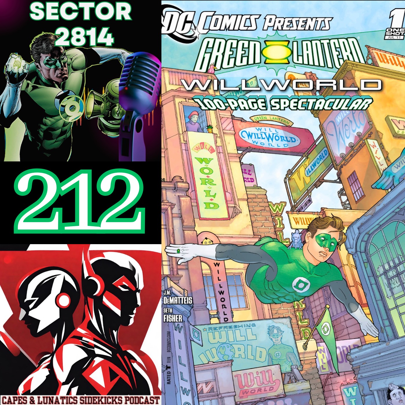 Sector 2814 Ep #212: Green Lantern - Willworld