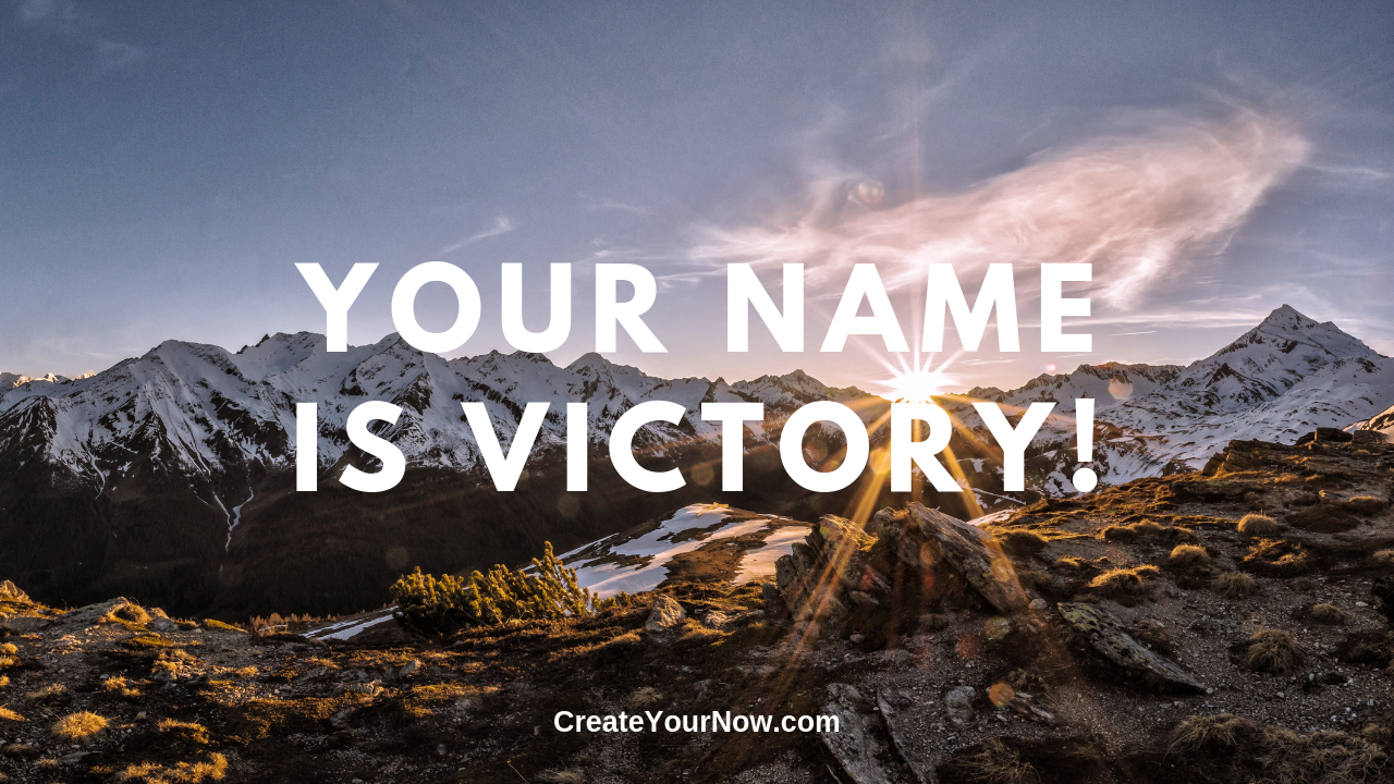 1690 Your Name is Victory!