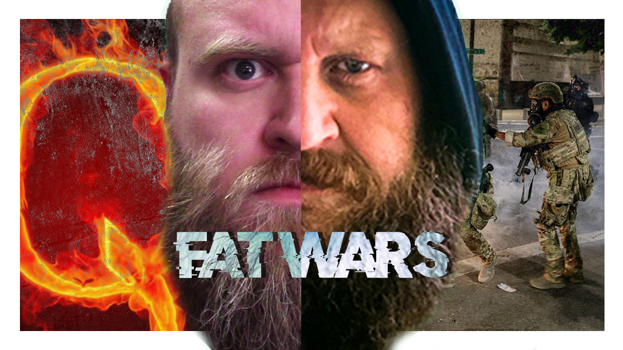 TJ vs Paul: Fat Wars, Twitter Bans QAnon Accounts, Portland Protests and Strange Protester Arrests