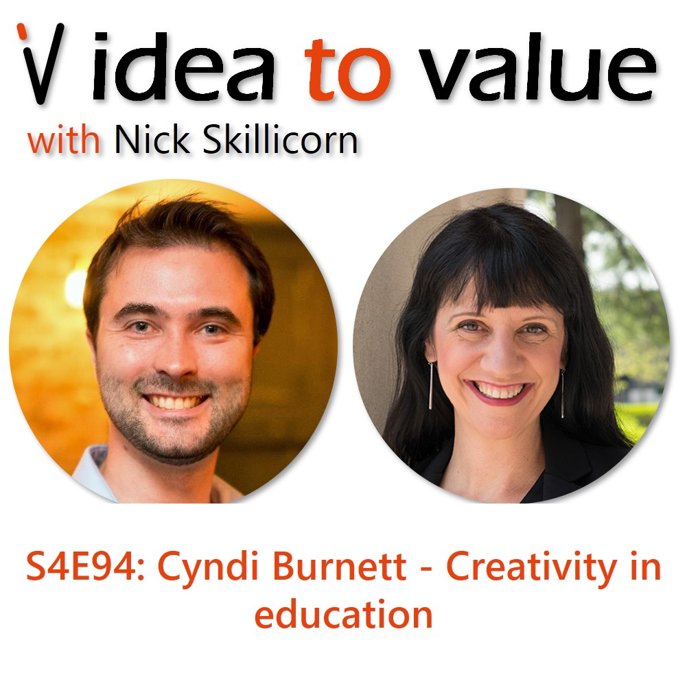Podcast S4E94: Cyndi Burnett - Creativity in education
