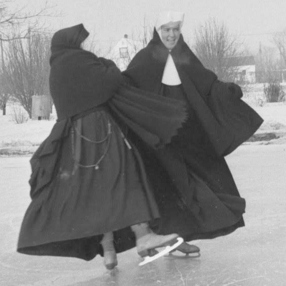 During a month of tragic headlines, Fargo's skating nuns put a smile on everyone's faces During a month of tragic headlines, Fargo's skating nuns put a smile on everyone's faces