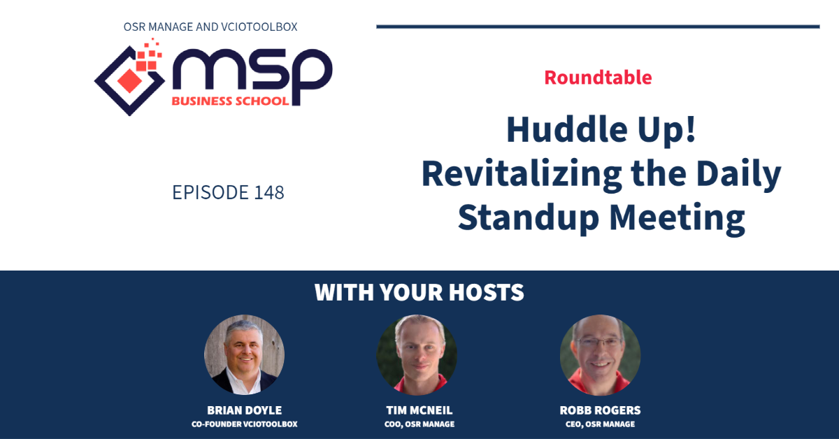 cover of episode Roundtable – Huddle Up! Revitalizing the Daily Standup Meeting