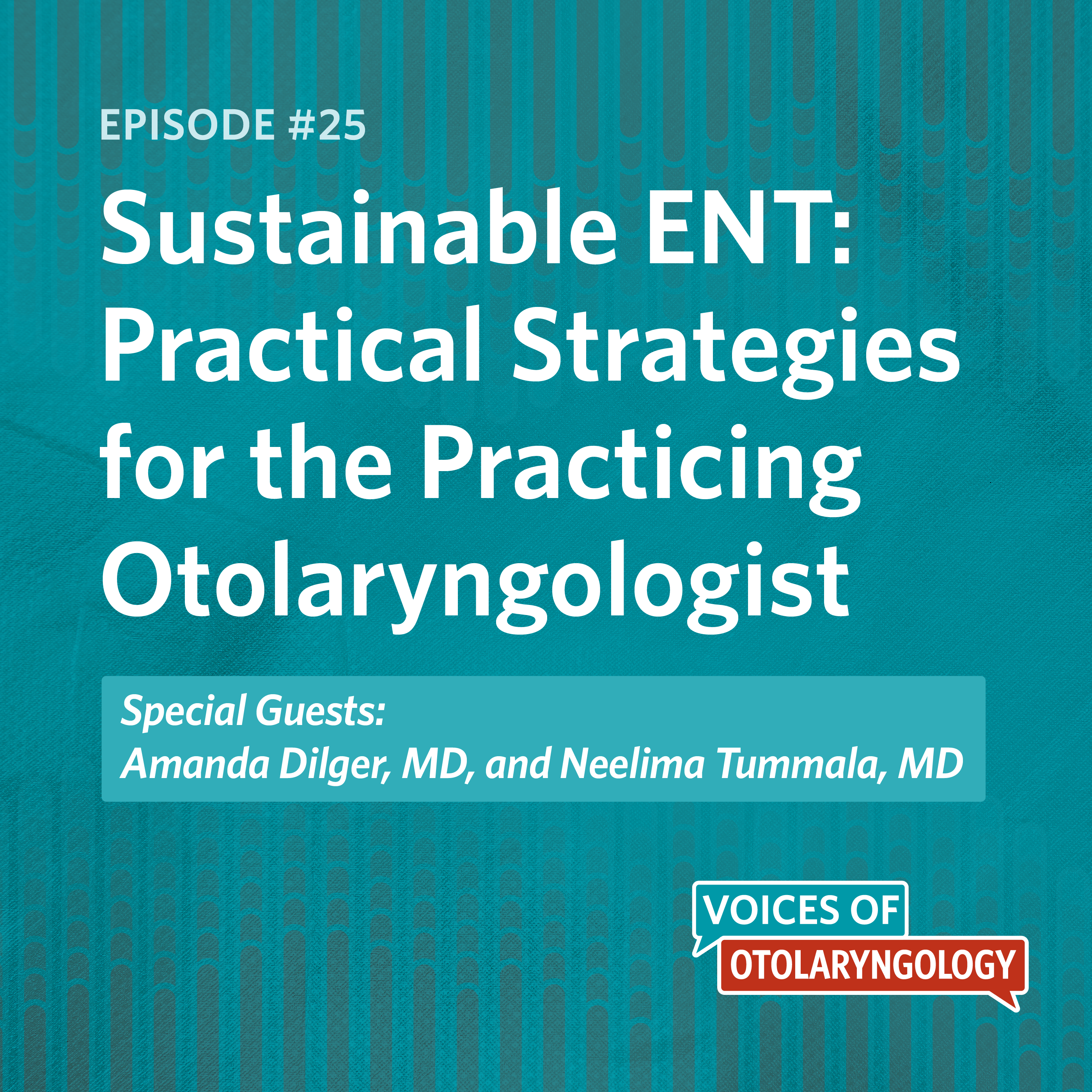 Sustainable ENT: Practical Strategies for the Practicing Otolaryngologist