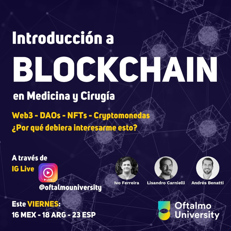 #76. Dr. Lisandro Carnielli y Dr Andrés Benatti - BlockChain en Medicina y Cirugía