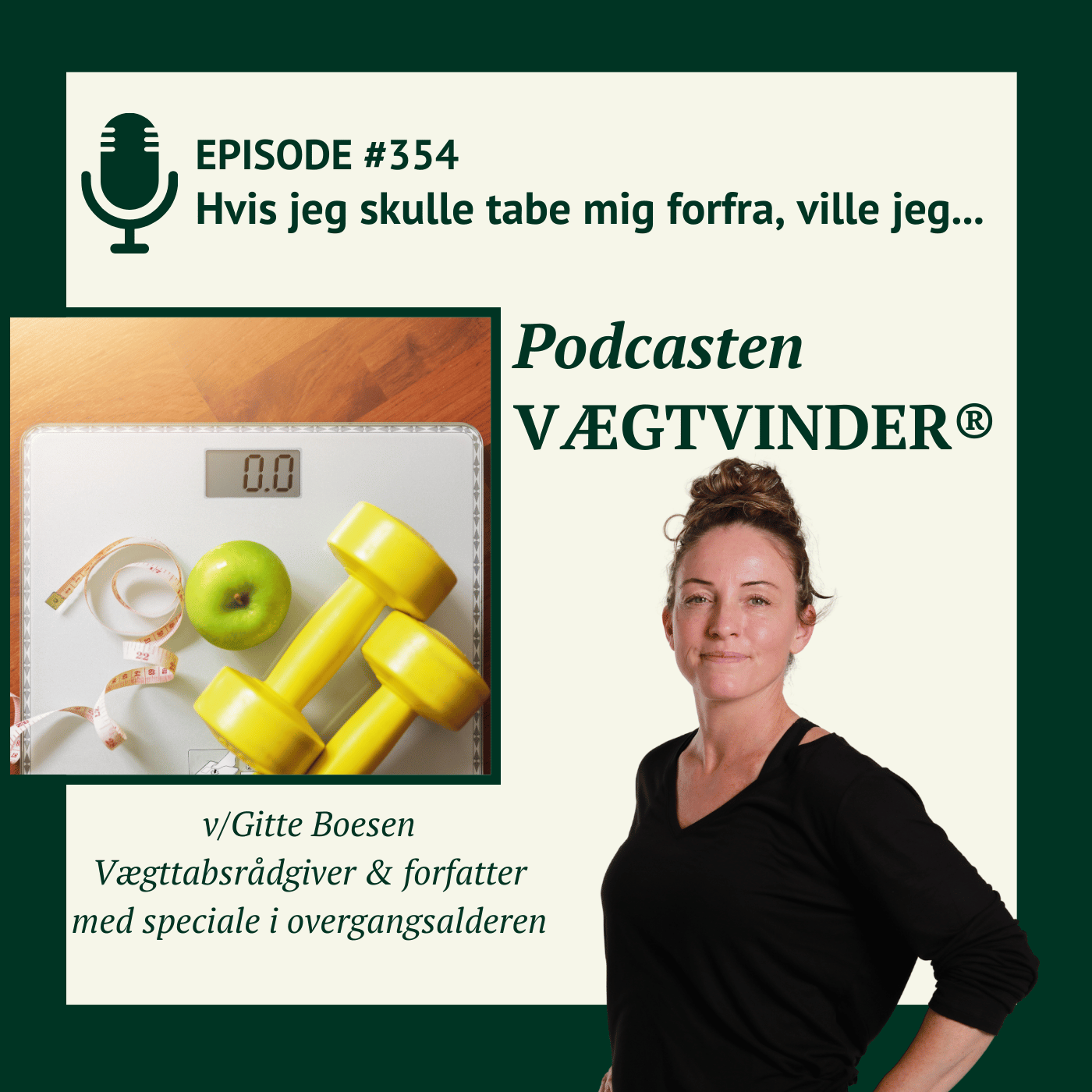 Hvis jeg skulle tabe mig forfra, ville jeg...