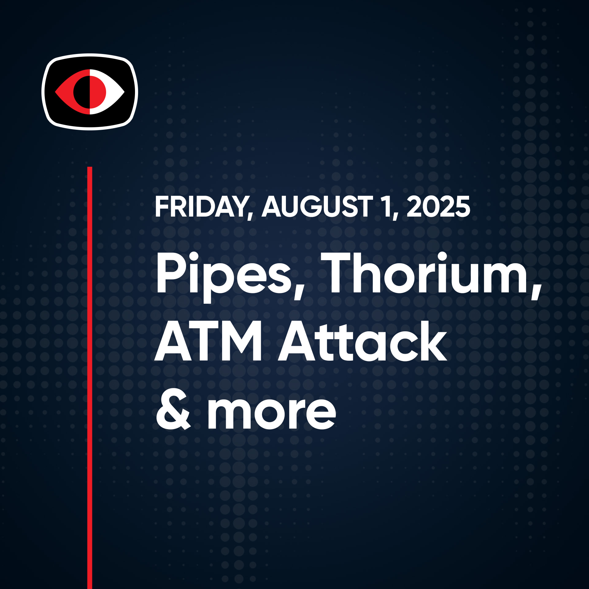 Pipes, Thorium, Excel, ATM Hillbilly Cannibal Attack, Lambdas, AIs, Aaran Leyland - SWN #499