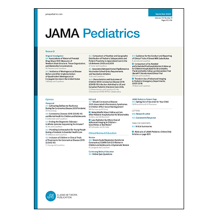 JAMA Pediatrics Editors\' Summary