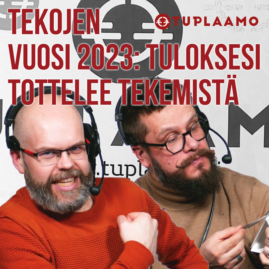 Tekojen vuosi 2023: tuloksesi tottelee tekemistä