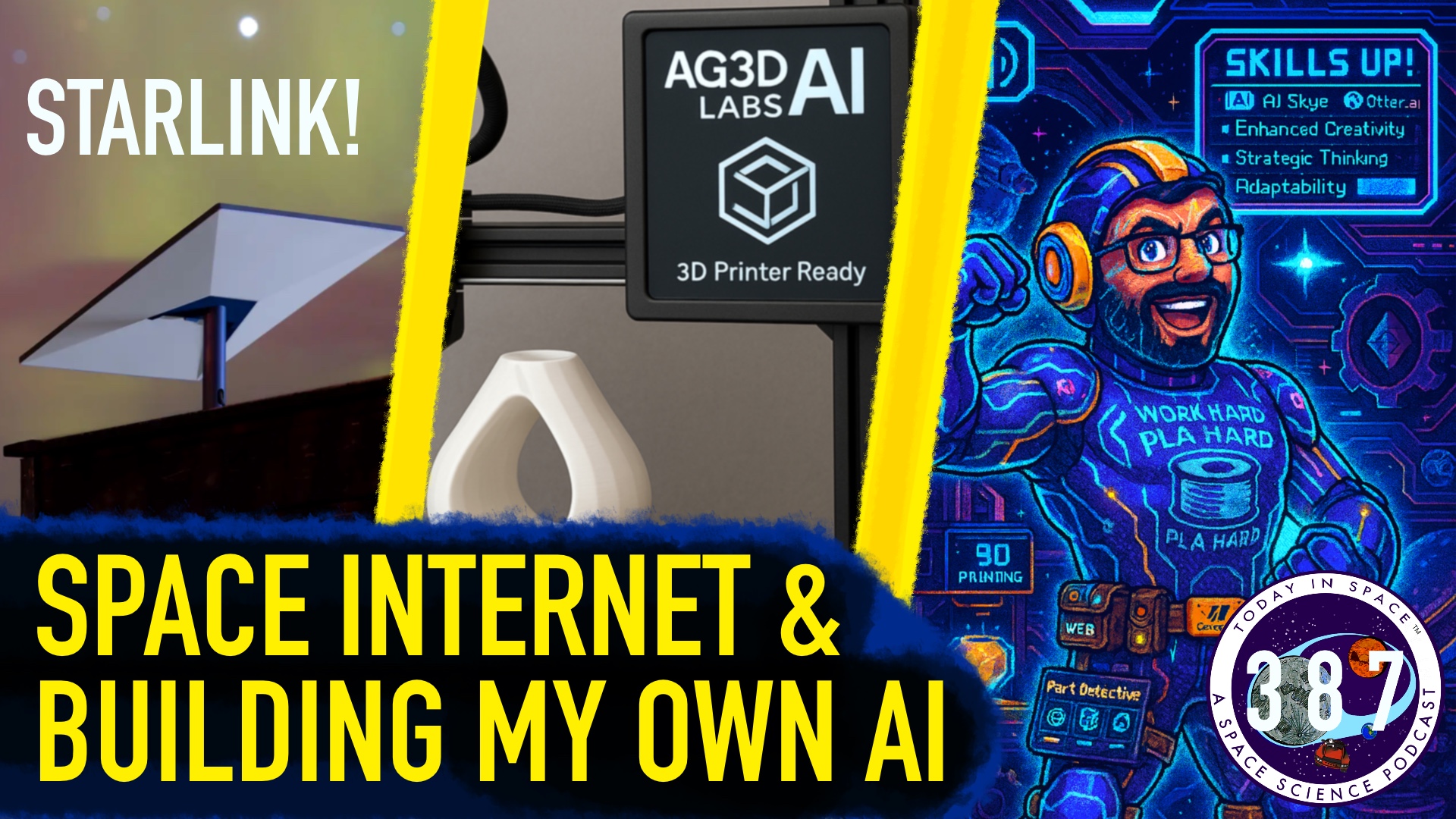 Building My Own AI & Getting Space Internet | Investing in Myself