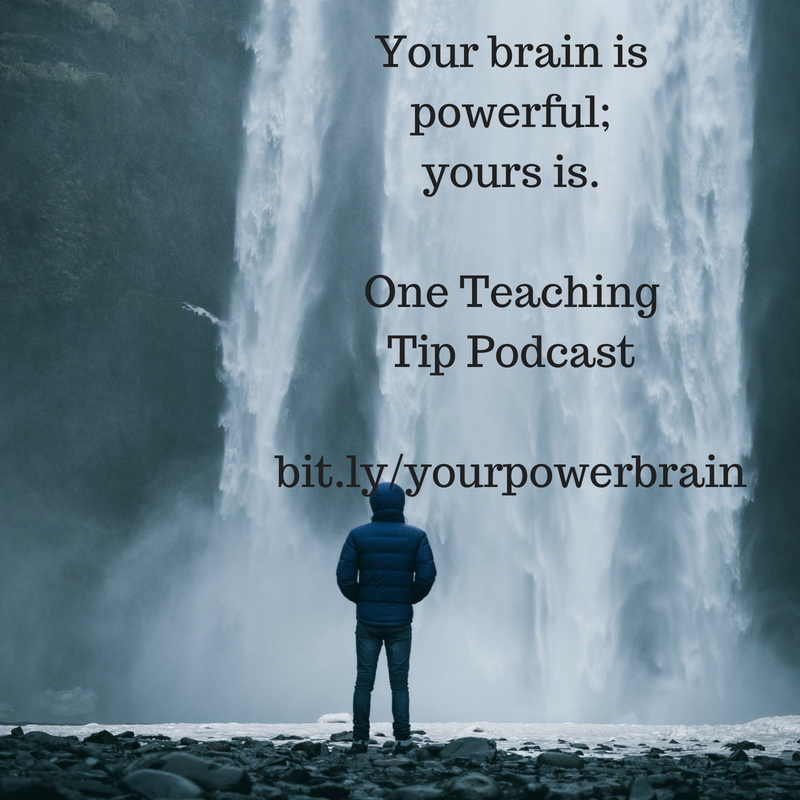 One Teaching Tip