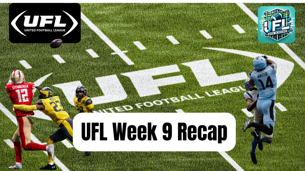 UFL Week In Review