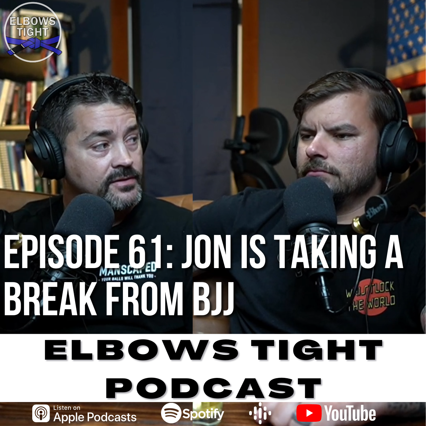 Elbows Tight Podcast: The Beginners Journey Through Jiu-Jitsu