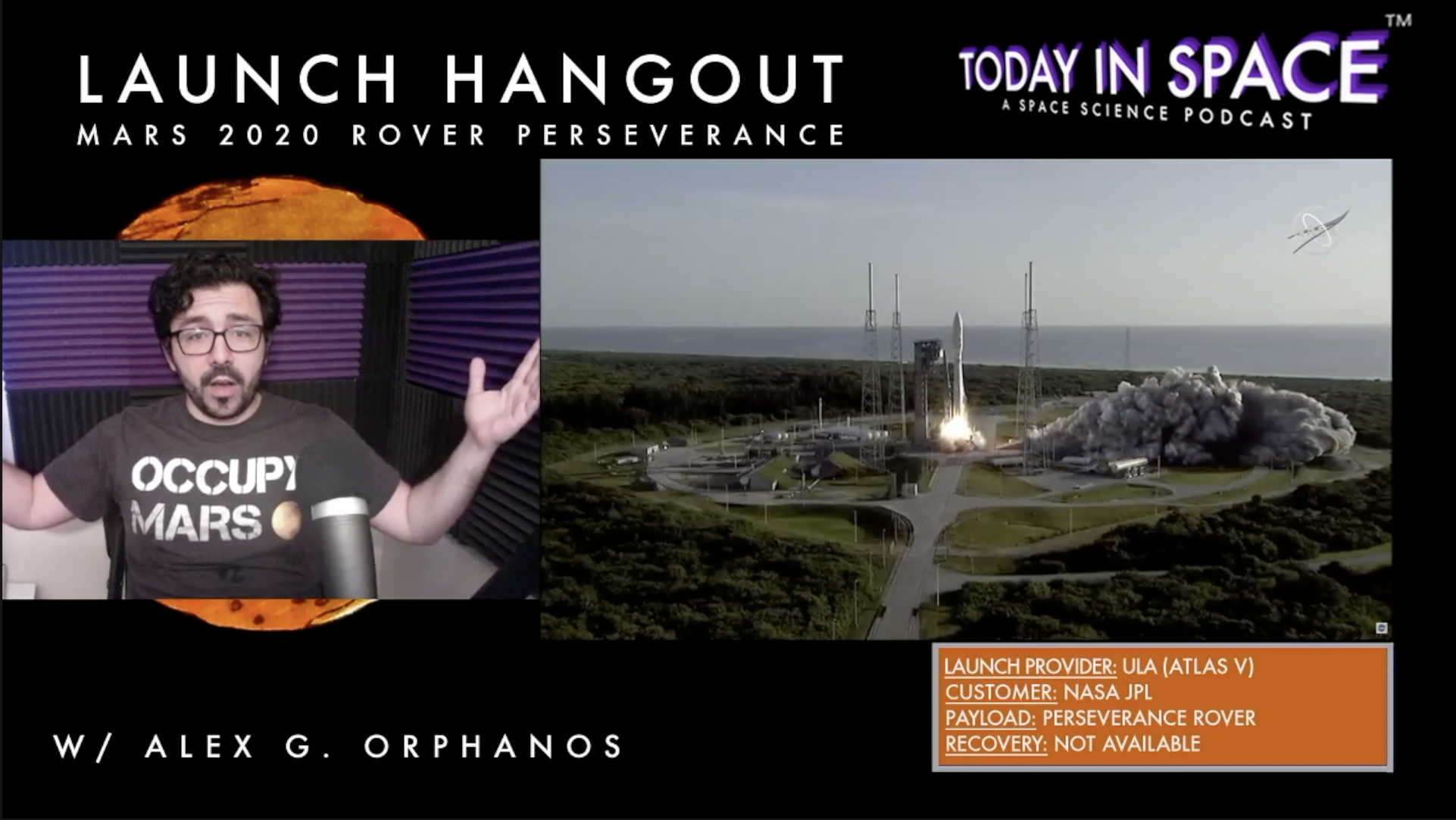 Launch Hangout | Perseverance Rover Launches to Mars, along with the Ingenuity Helicopter