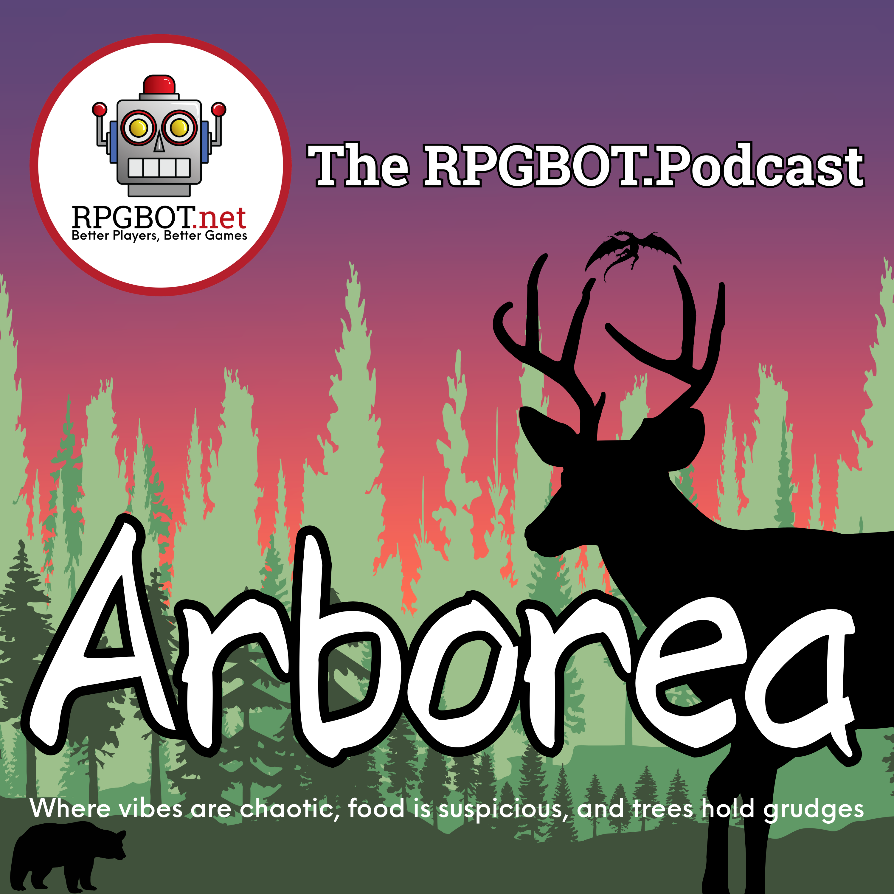 PLANE OF ARBOREA - Where vibes are chaotic, food is suspicious, and trees hold grudges