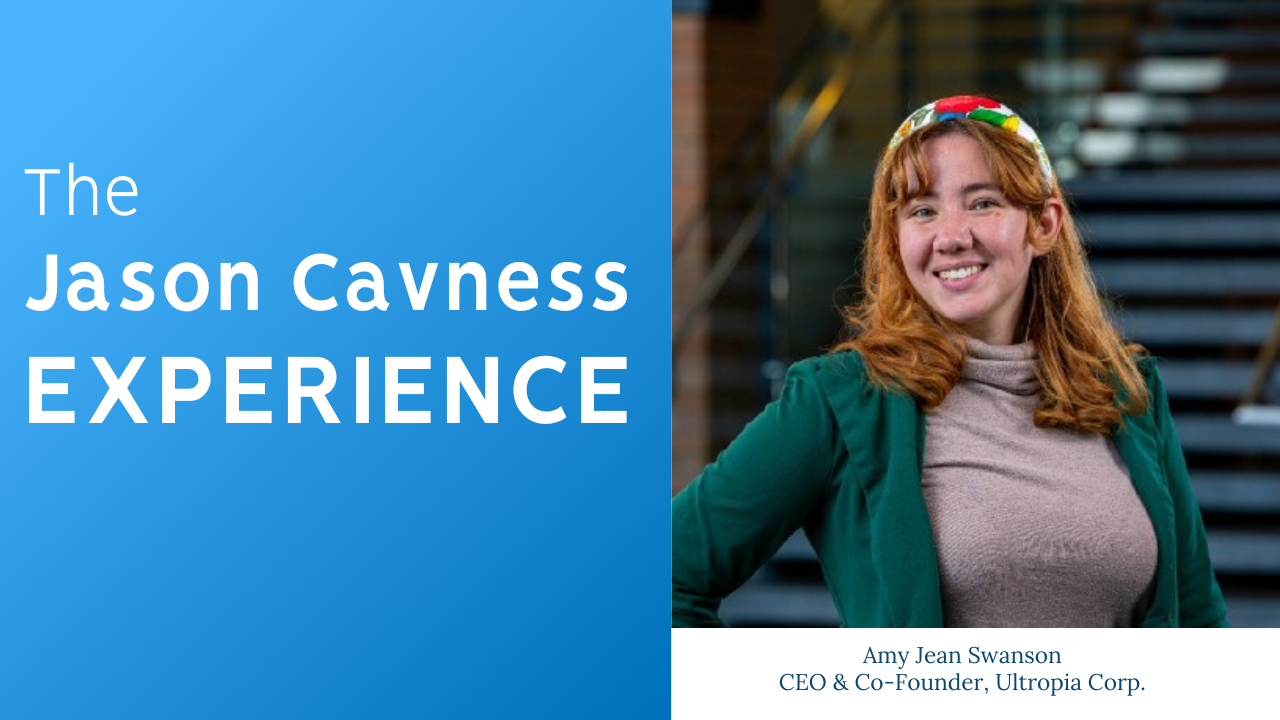 Amy Jean Swanson is the CEO of Ultropia, a hard tech startup building an ultrasound platform technology with a focused application on laundry.