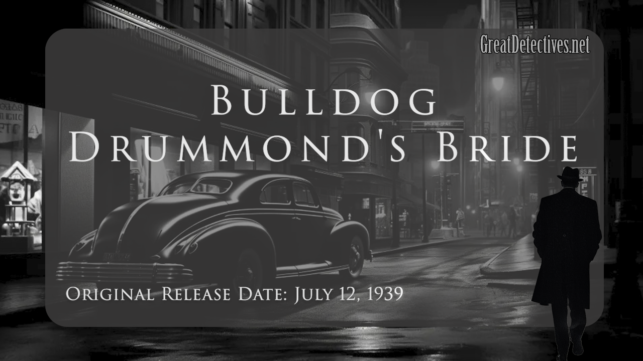 Video Theater – The Great Detectives of Old Time Radio