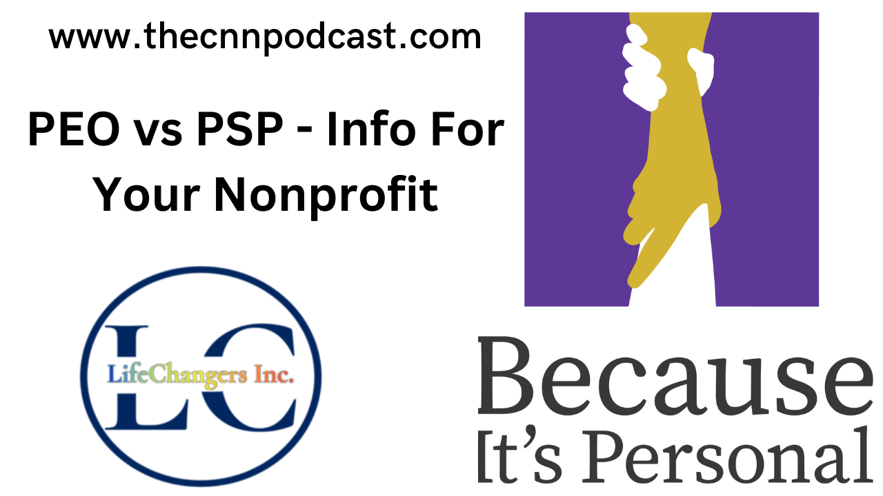 PEO vs PSP - Info For Your Nonprofit Organization