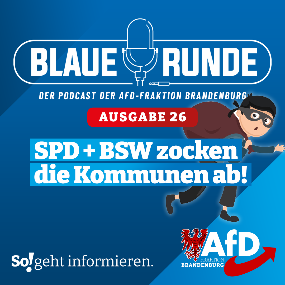 Die Blaue Runde - der Podcast der AfD-Fraktion Brandenburg