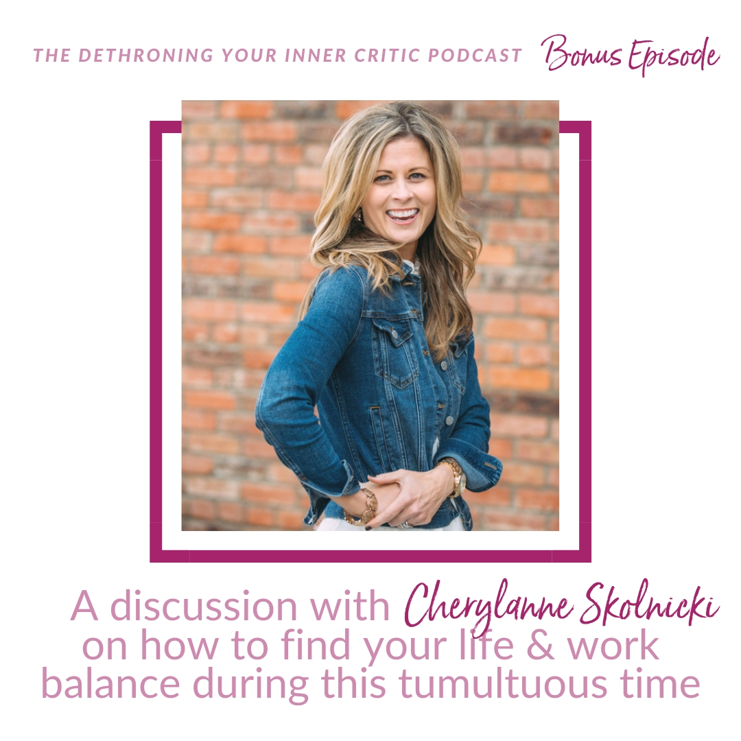 How to find your life & work balance during this tumultuous time episode artwork