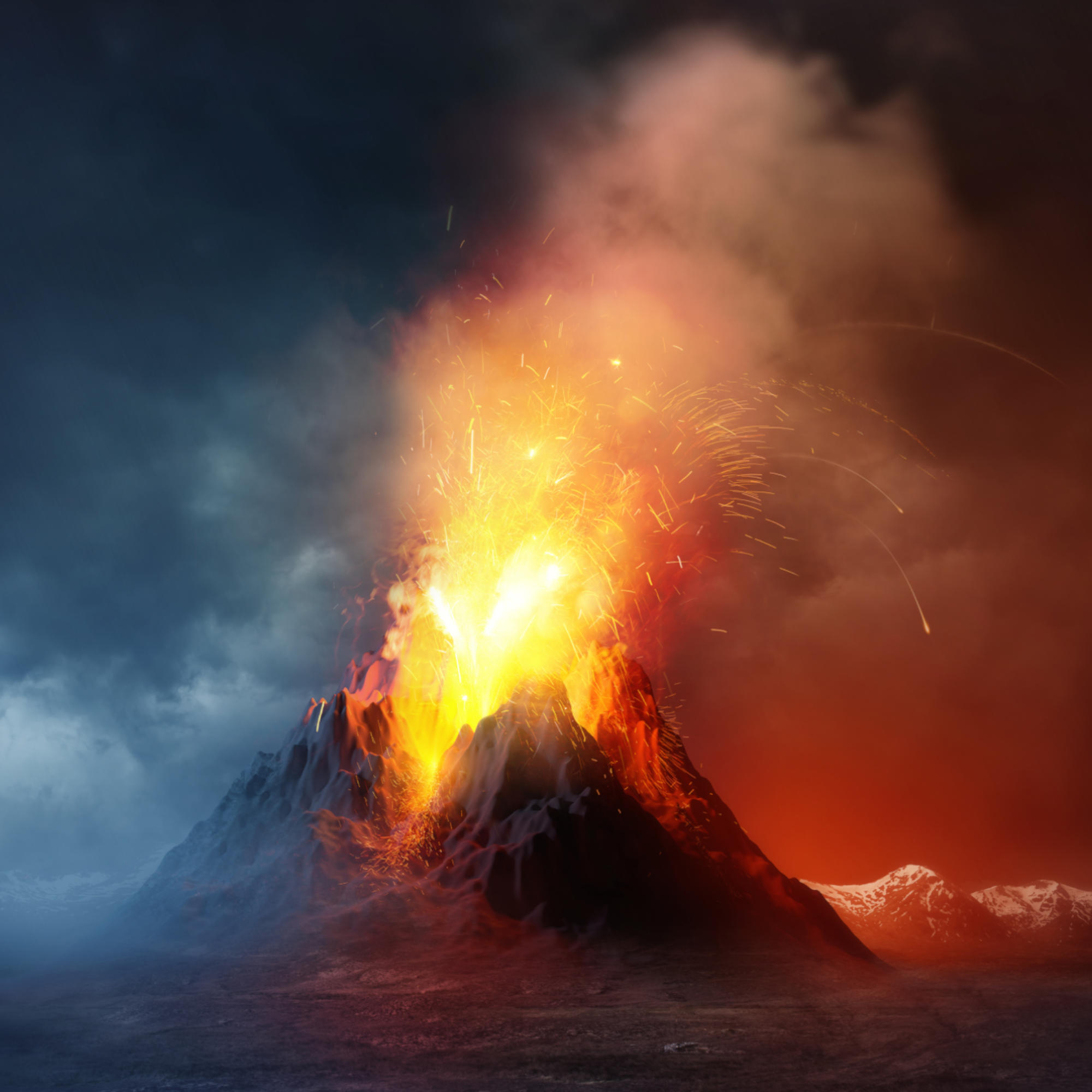 Volcanoes Open Jurassic Park
