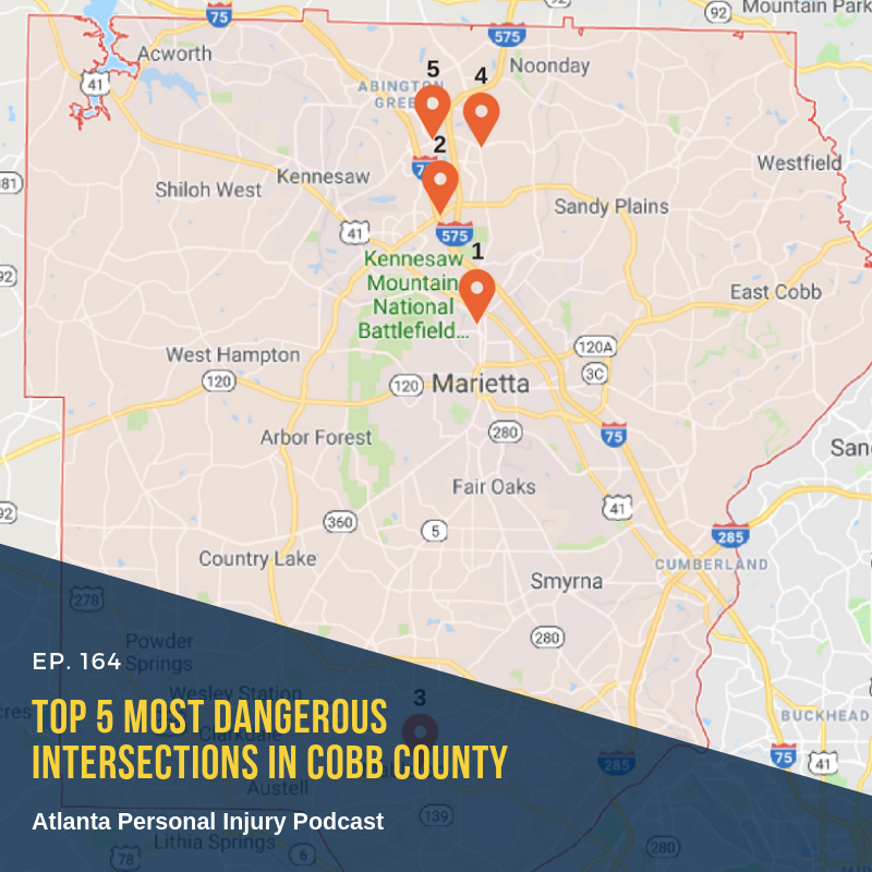 Episode 164 - Top 5 Most Dangerous Intersections in Cobb County