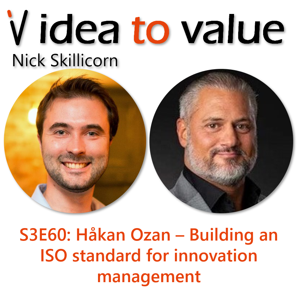 Podcast S3E60: Hakan Ozan - Building an ISO standard for innovation management