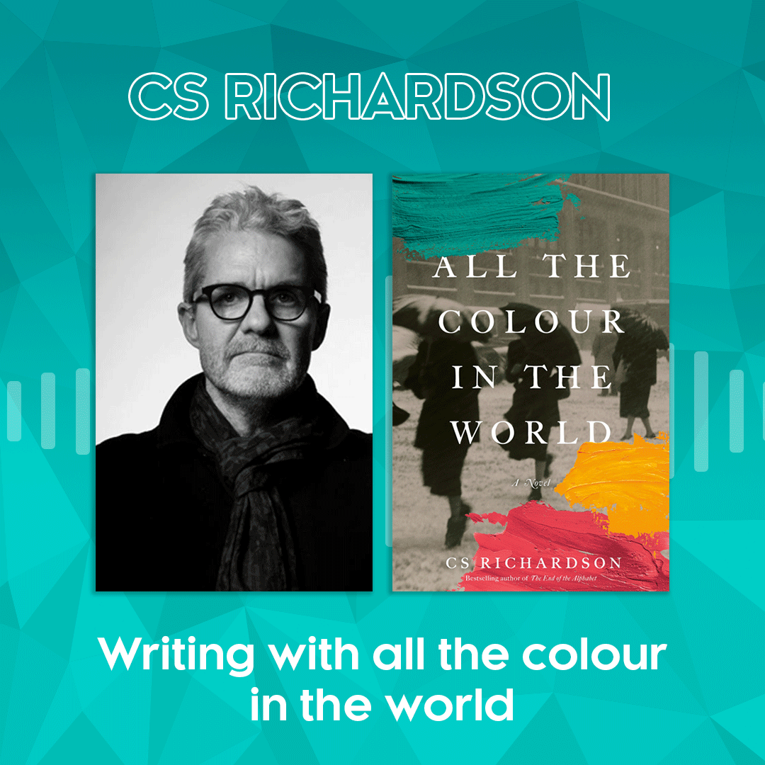 CS Richardson on writing with all the colour in the world
