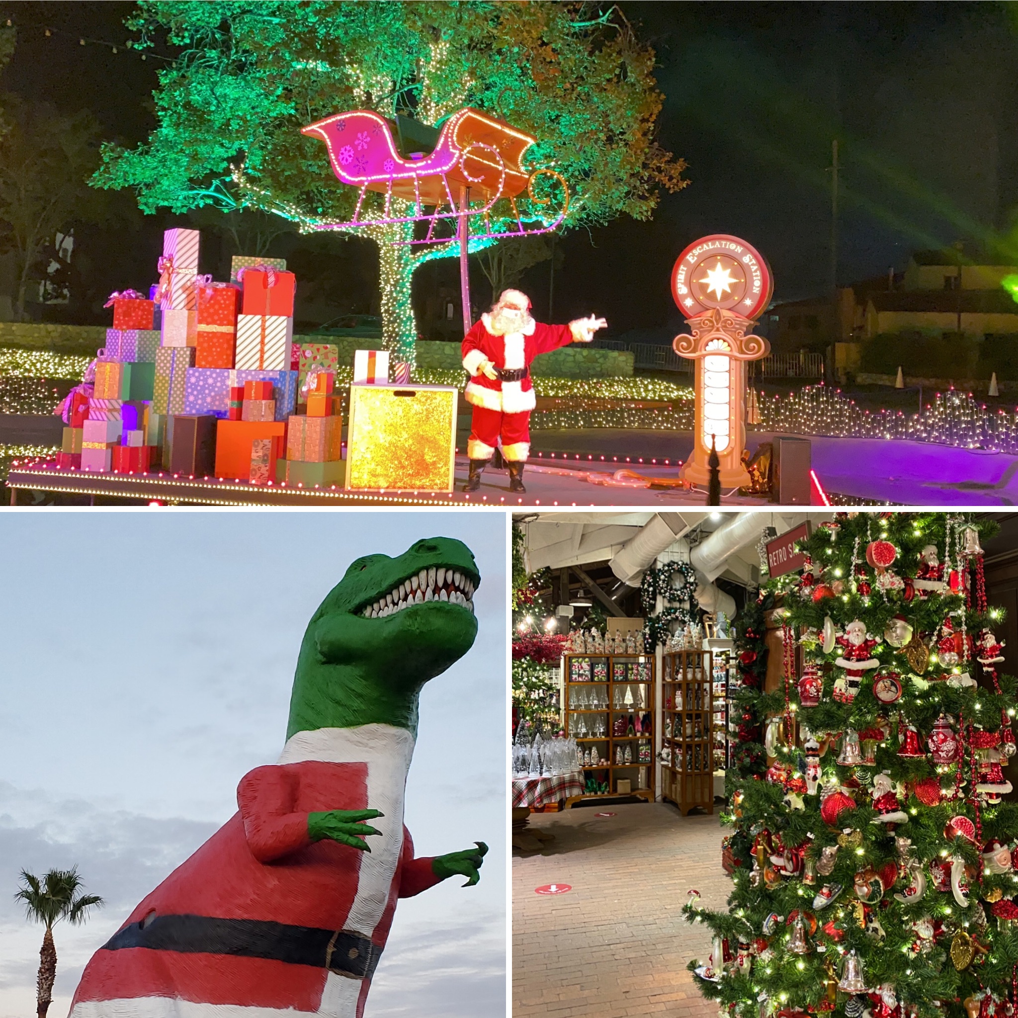 Episode 568 - Elf on the Shelf’s Magical Holiday Journey, Cabazon Dinosaur Christmas, & Roger’s Garden’s Christmas Boutique