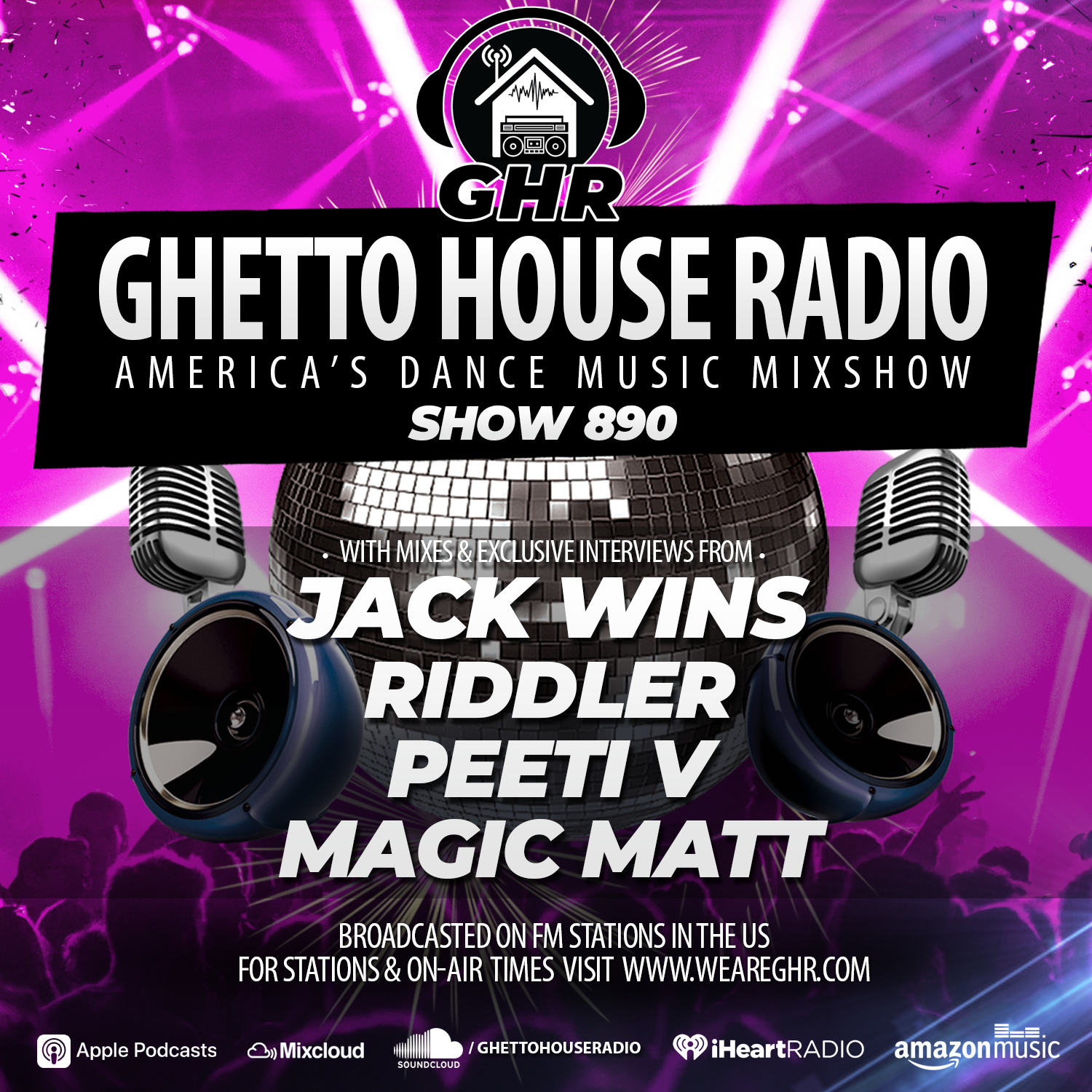 GHR - Show 890 - Jack Wins, Riddler, Peeti V, Magic Matt