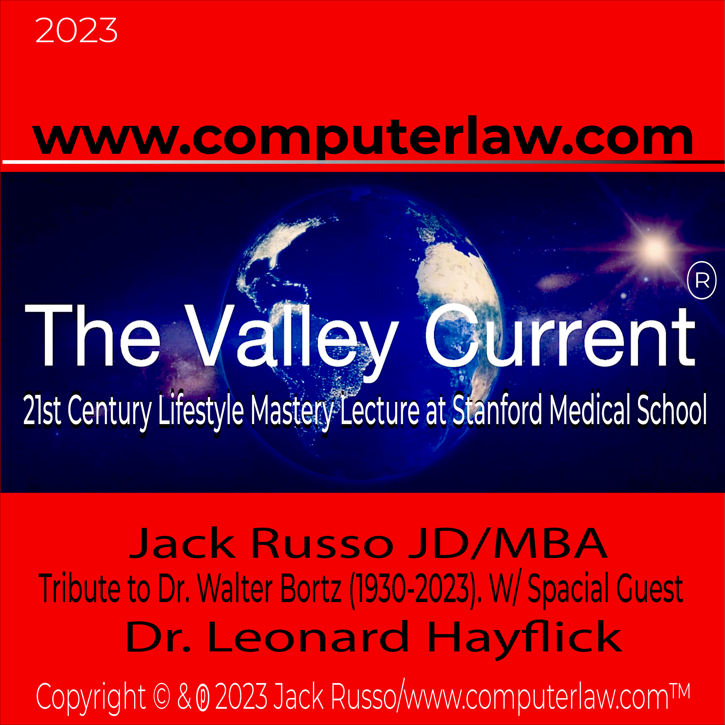The Valley Current®: 21st Century Lifestyle Mastery Lecture at Stanford Medical School