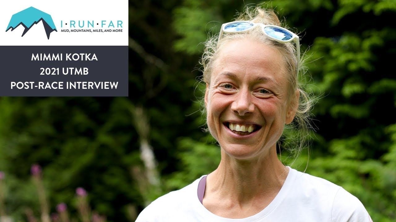 Mimmi Kotka Post-2021 UTMB Interview