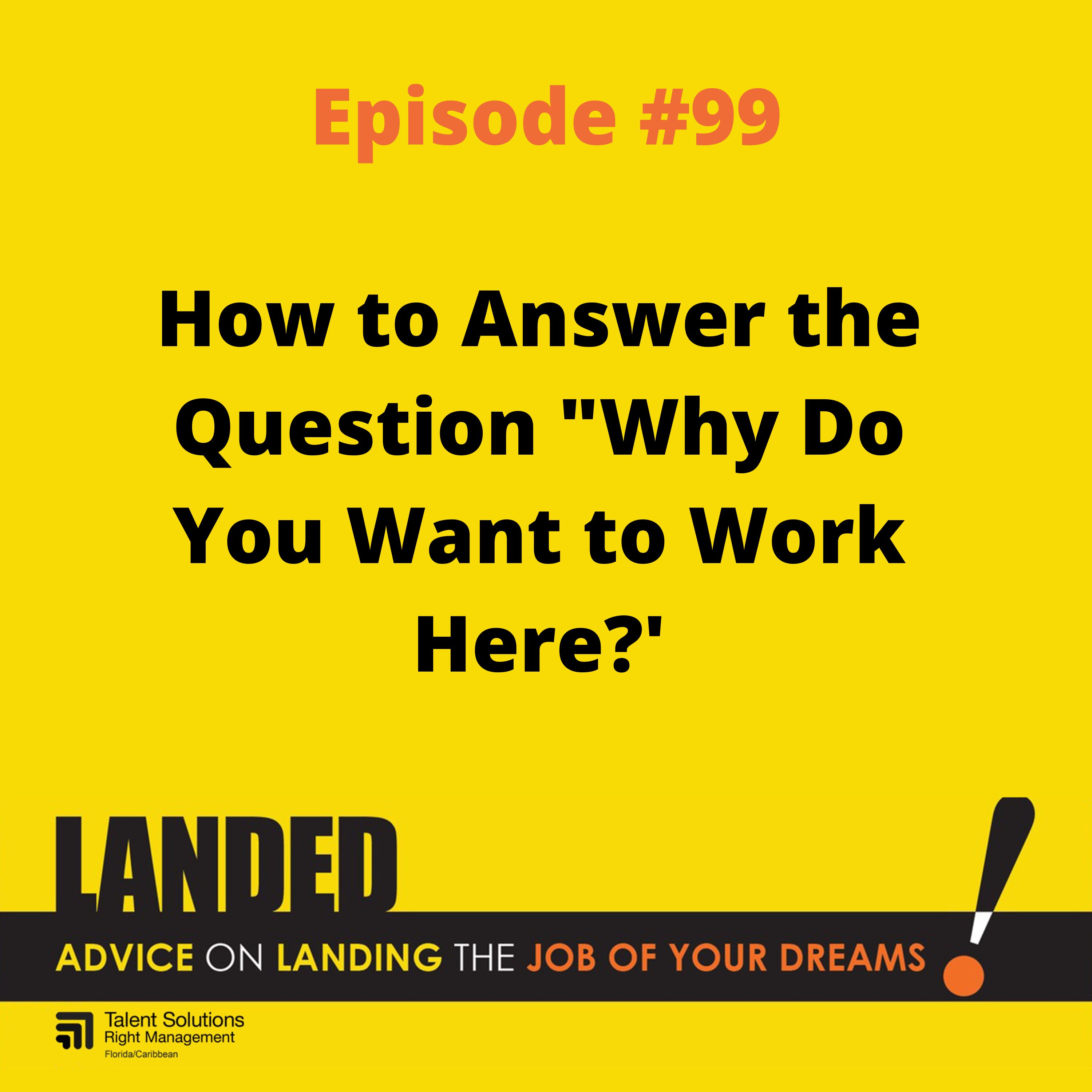 Landed! Advice on Landing the Job of Your Dreams