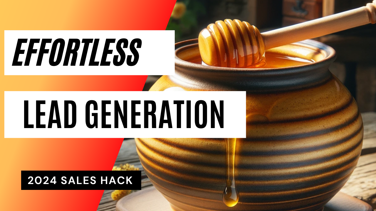 #341 - “Honey Pot” Campaign: using reverse psychology to make prospects contact you first