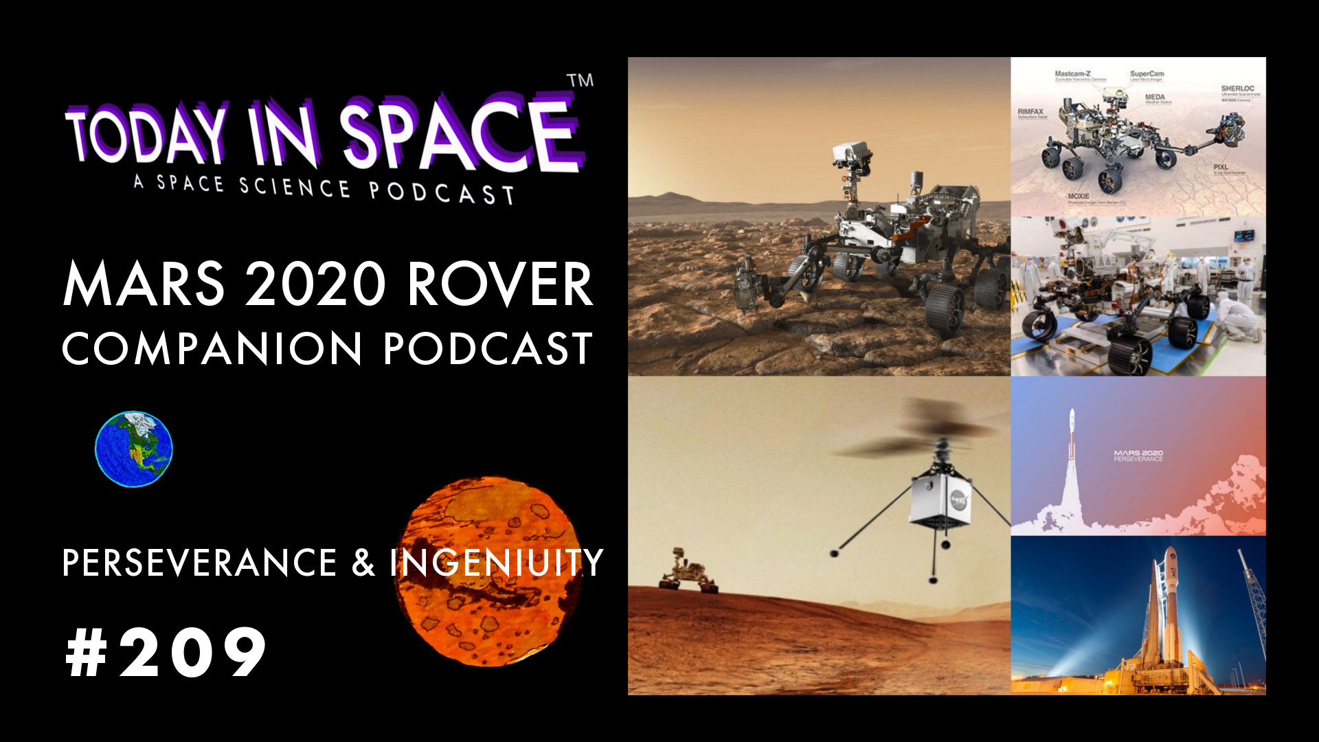 Mars 2020 Rover Companion Podcast|Learn about Perseverance & Ingenuity|TIS#209